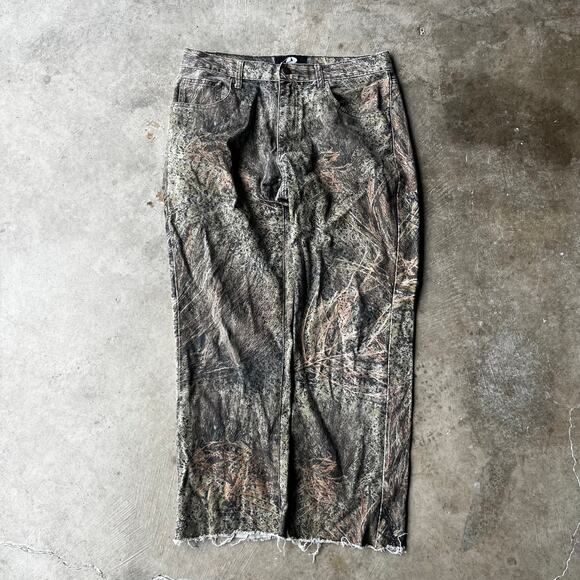 VINTAGE MOSSY OAK CAMO PANTS REALTREE CARGO HUNTING 34X28 - Picture 1 of 6